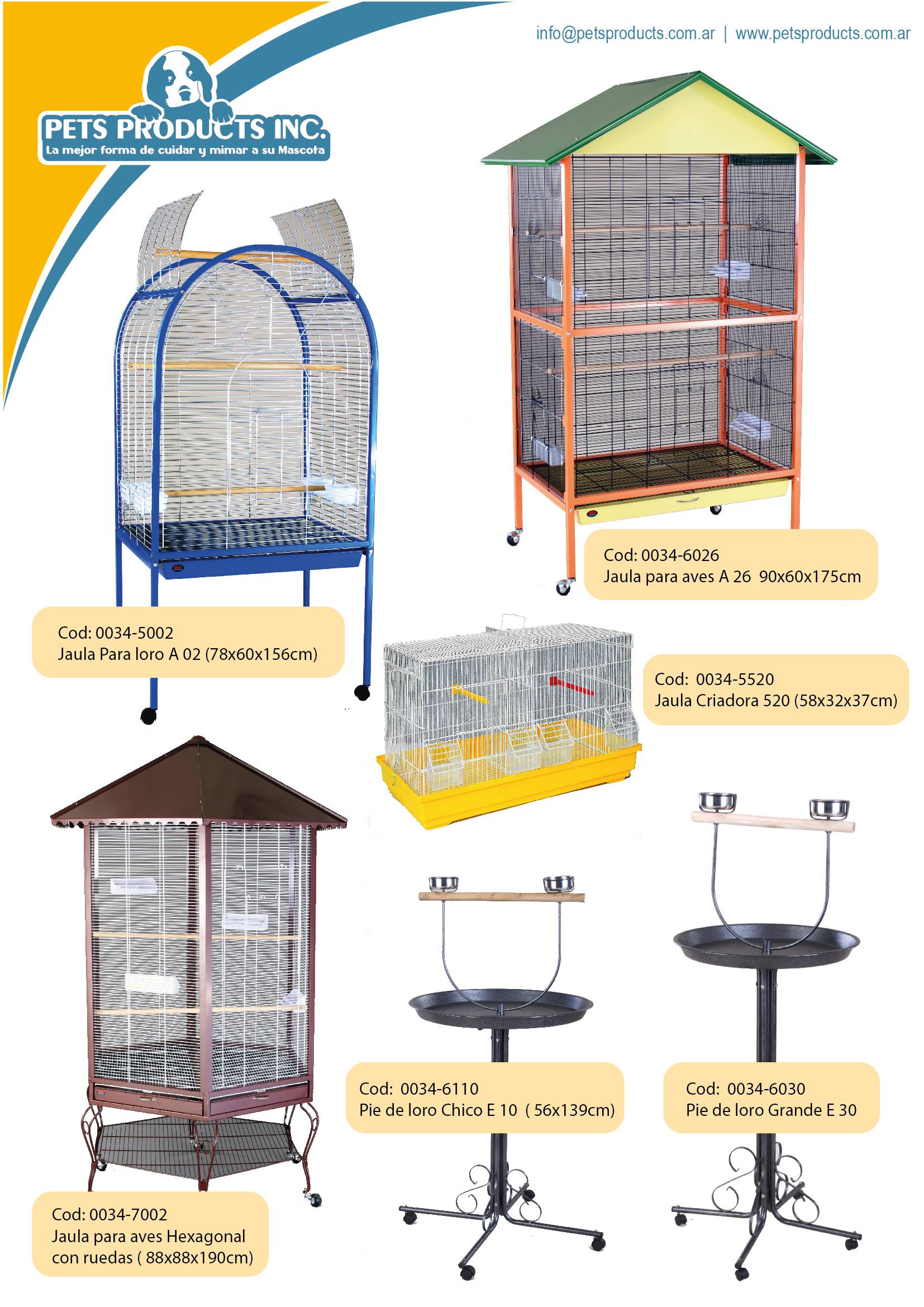 PETSPRODUCTS Aves 2015